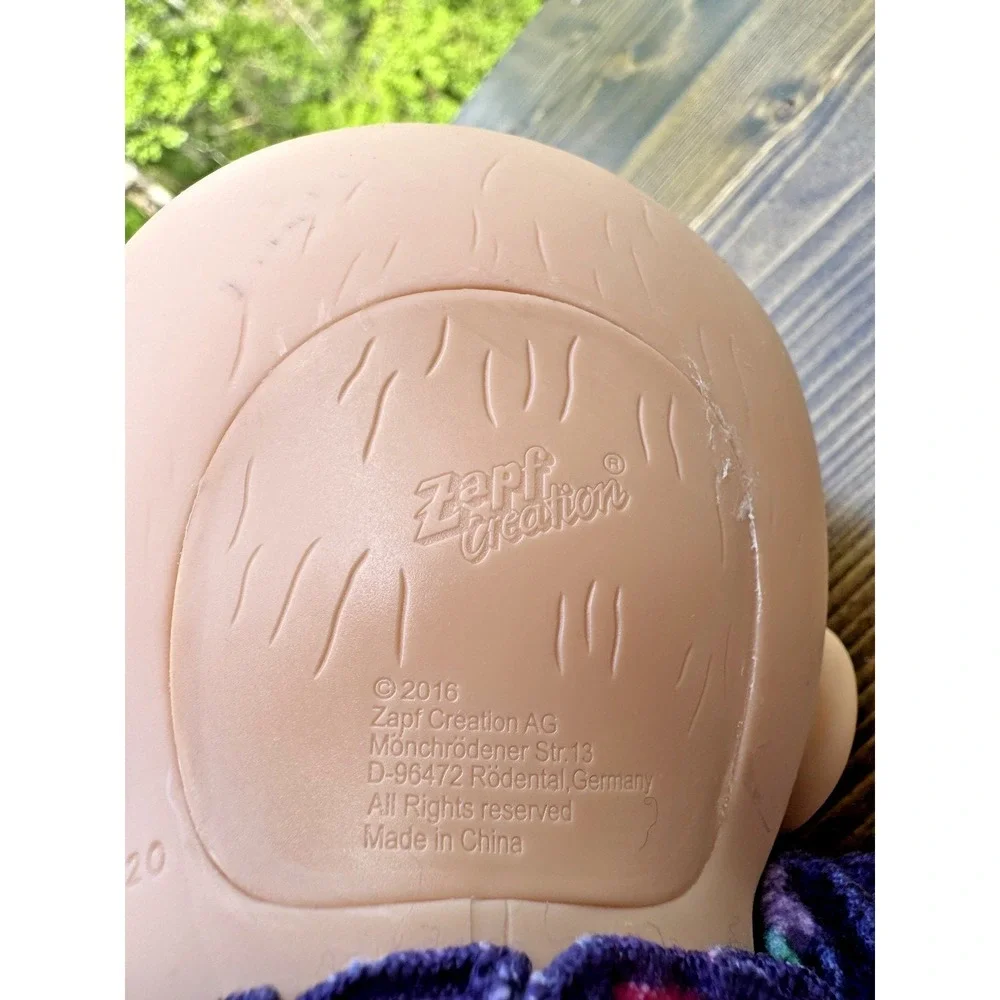 Baby Annabell Potty Time Doll Zapf Creation Blue Eyes Soft‎ Body 16